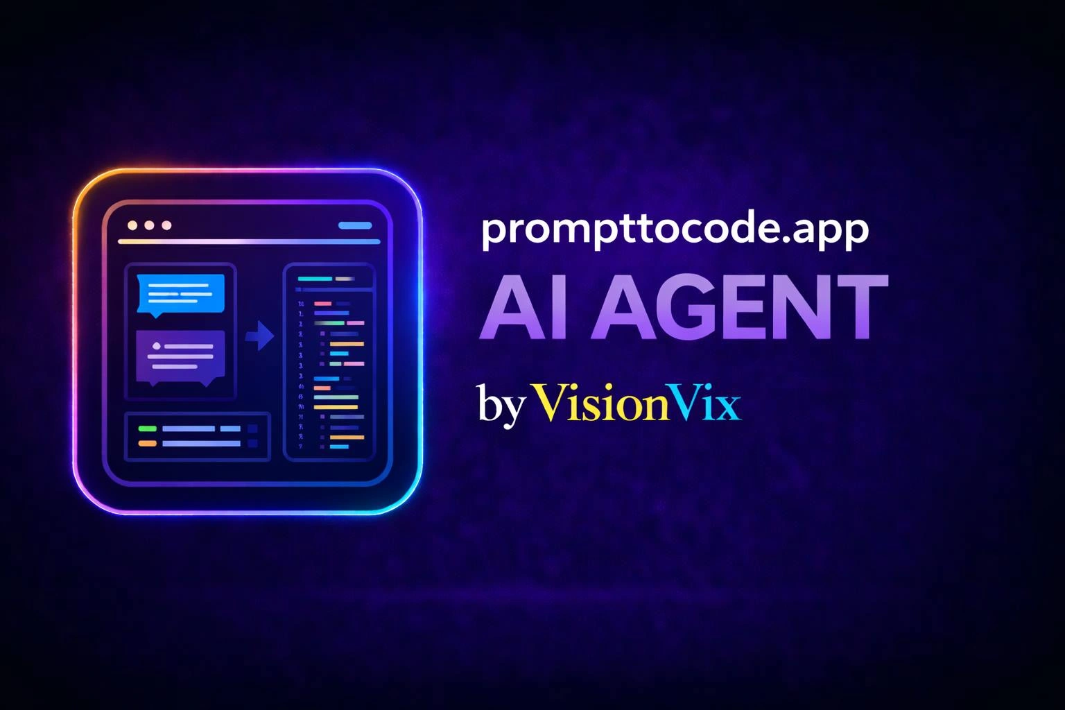 Prompt To Code AI Agent logo