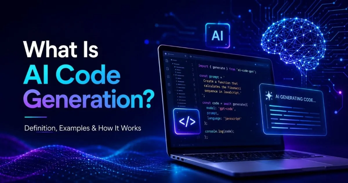 What Is AI Code Generation? Definition, Examples & How It Works