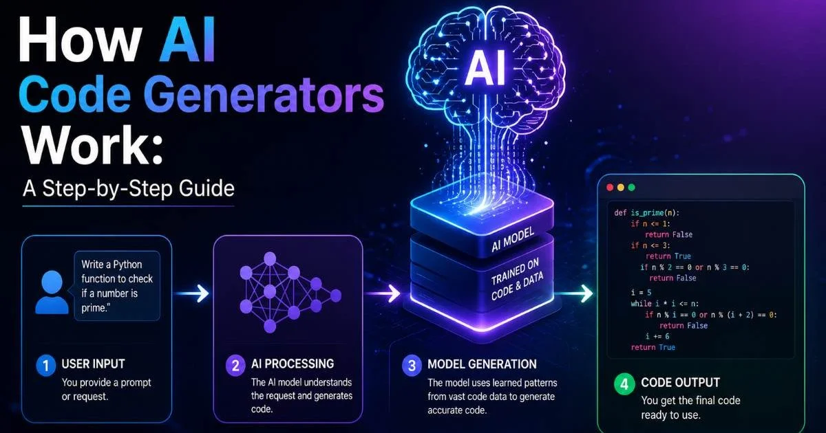 How AI Code Generators Work: A Step-by-Step Guide